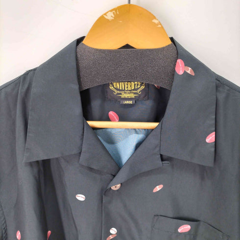 ユニバードセブンツー UNIVERD72 POLYESTER ALOHA SHIRT アロハシャツ ギター メンズ JPN:L