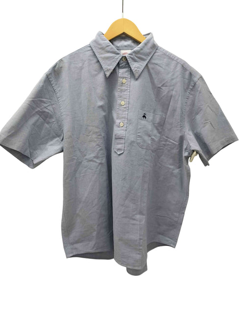 ブルックスブラザーズ BROOKS BROTHERS ハーフボタン プルオーバー S/S ボタンダウンシャツ メンズ JPN:XL