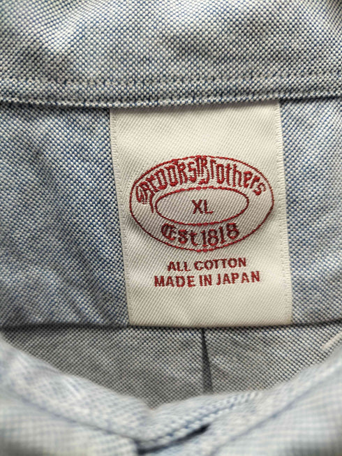 ブルックスブラザーズ BROOKS BROTHERS ハーフボタン プルオーバー S/S ボタンダウンシャツ メンズ JPN:XL