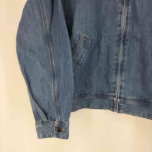 ユニクロ UNIQLO ジップアップブルゾンデニム メンズ L