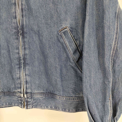 ユニクロ UNIQLO ジップアップブルゾンデニム メンズ L