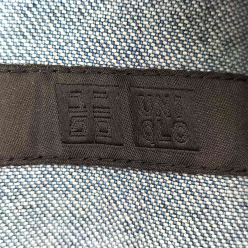 ユニクロ UNIQLO ジップアップブルゾンデニム メンズ L