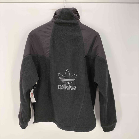 アディダスオリジナルス adidas Originals Big Trefoil Mix Half Zip JKT ビッグ トレフォイル ミックス ハーフ ジップ ジャケット メンズ JPN:M