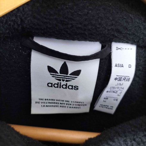 アディダスオリジナルス adidas Originals Big Trefoil Mix Half Zip JKT ビッグ トレフォイル ミックス ハーフ ジップ ジャケット メンズ JPN:M