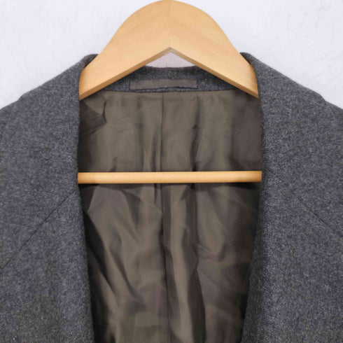 カルーゾ CARUSO FLANNEL WRAP COAT メンズ 46-r