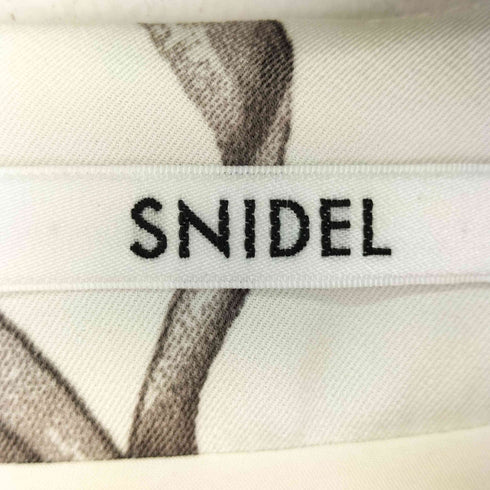 スナイデル snidel Sustainableリボンプリントワンピース レディース JPN:0