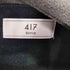 フォーワンセブンバイエディフィス 417 by EDIFICE ウーリーチェックブルゾン メンズ JPN:L