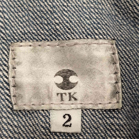 ティーケイ TK フーデッドデニムジャケット メンズ JPN:2