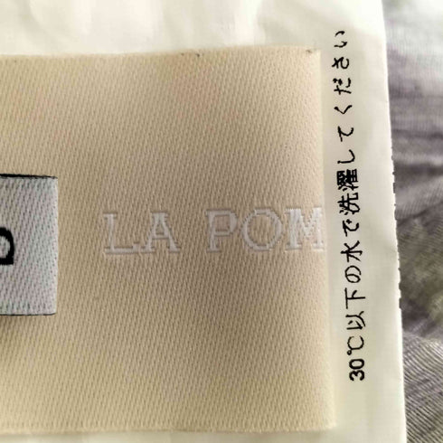 LA POMME petit ビッグカラー フリル ティアード 花柄 ブラウス スカート セットアップ レディース S