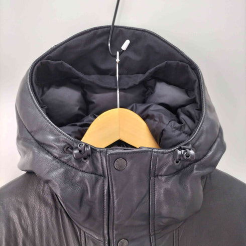 ノースフェイスパープルレーベル THE NORTH FACE PURPLE LABEL Mountain Down Leather Jacket メンズ import:S