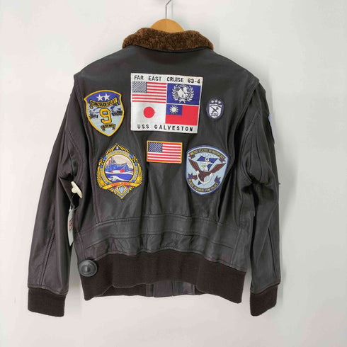 MAXCADYS TOPGUN G-1 フライトレザージャケット メンズ import:L