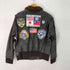 MAXCADYS TOPGUN G-1 フライトレザージャケット メンズ import:L