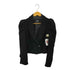 ザラ ZARA クロップド テーラードジャケット レディース import:XS
