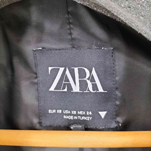 ザラ ZARA クロップド テーラードジャケット レディース import:XS