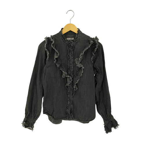 フリークスストア FREAKS STORE フロントフリル デニムシャツ レディース FREE