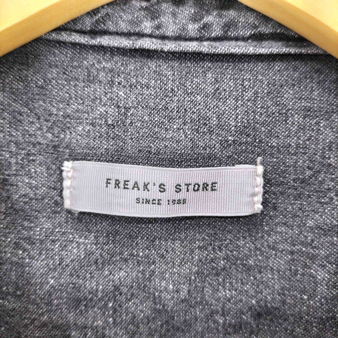 フリークスストア FREAKS STORE フロントフリル デニムシャツ レディース FREE