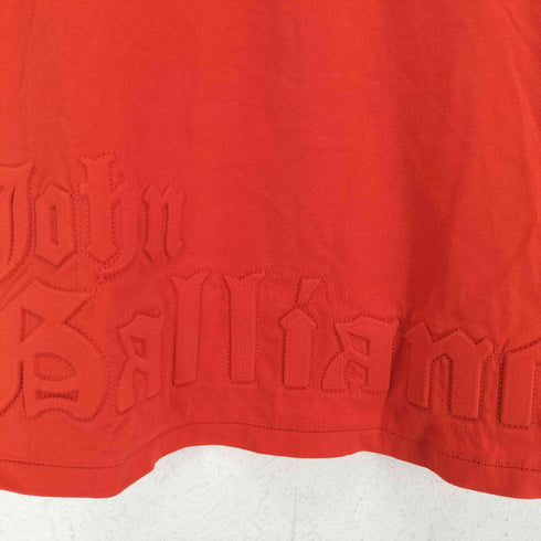 ジョンガリアーノ JOHN GALLIANO ロゴエンボス加工 クルーネックTシャツ レディース 12
