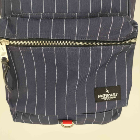 インディスペンサブル INDISPENSABLE ストライプ Dカン リュック バックパック メンズ