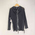 ケムリ KMRii 00s y2k archive mesh zip hoodie メンズ JPN:1