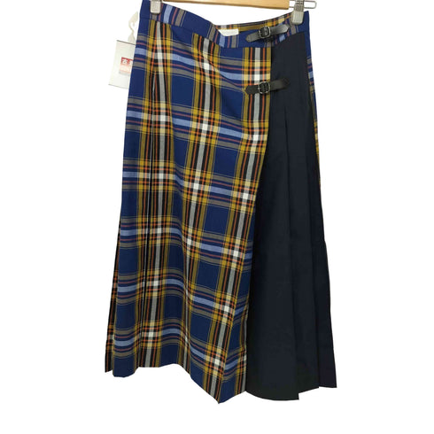 マッキントッシュフィロソフィー MACKINTOSH PHILOSOPHY タータンチェック キルトスカート レディース 38