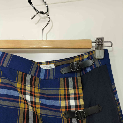 マッキントッシュフィロソフィー MACKINTOSH PHILOSOPHY タータンチェック キルトスカート レディース 38