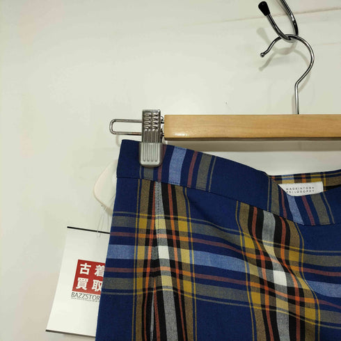 マッキントッシュフィロソフィー MACKINTOSH PHILOSOPHY タータンチェック キルトスカート レディース 38
