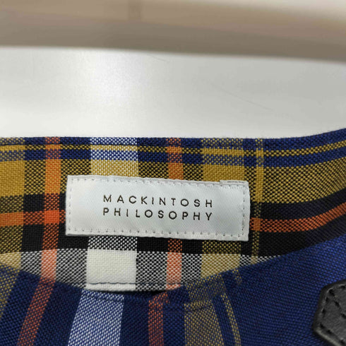 マッキントッシュフィロソフィー MACKINTOSH PHILOSOPHY タータンチェック キルトスカート レディース 38