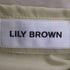 リリーブラウン Lily Brown ロッキーオーガンジーワンピース レディース ONE SIZE