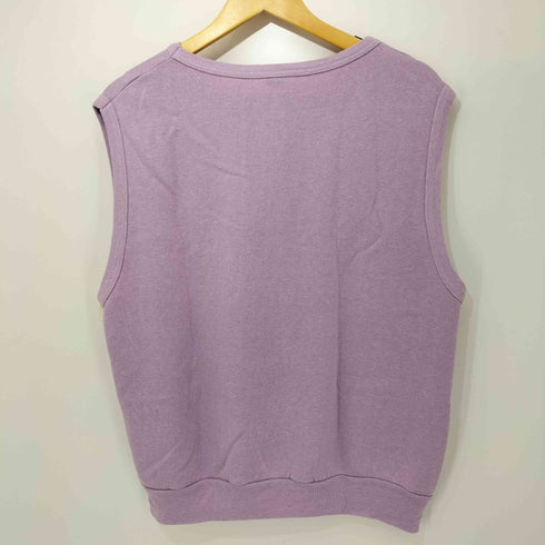 スポーツウエア Sportswear 60-70S フロントプリント ノースリーブ スウェット レディース XL