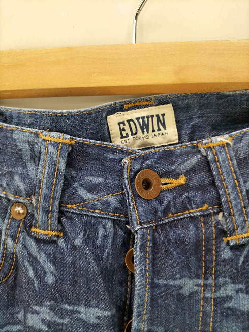 エドウィン EDWIN MARTENS 迷彩デニムパンツ メンズ 30×32