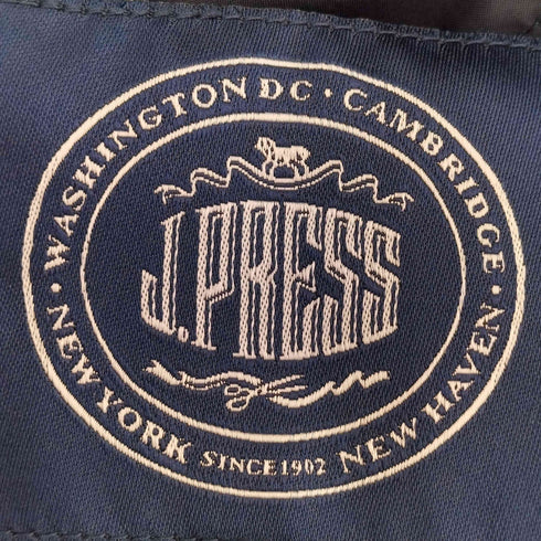 ジェイプレス J.PRESS 4つポケ 比翼 ジップアップ ナイロンタッチ ミリタリー ジャケット メンズ import:M