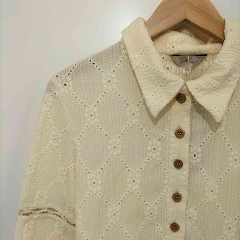 マウジー moussy M_ 2way LACEシャツ レディース 2