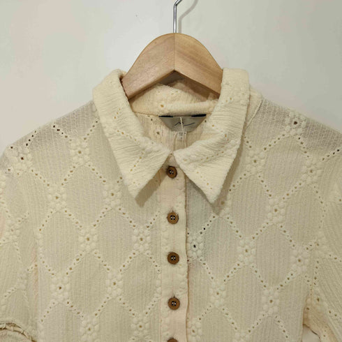 マウジー moussy M_ 2way LACEシャツ レディース 2