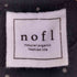 ノフル nofl ドット リネン ノースリーブワンピース レディース M~L