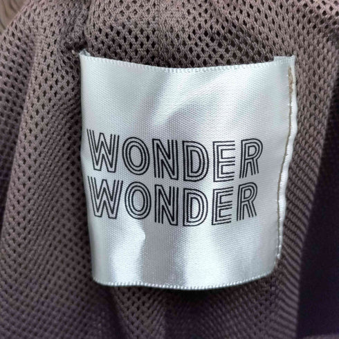WONDER WONDER サイドライントラックパンツ メンズ