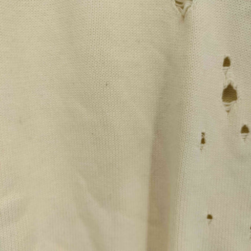 ミスタージェントルマン MR.GENTLEMAN DAMAGED COTTON KNIT メンズ JPN:M