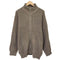 クレイル CLEL Loose Driver Knit ダブルジップ ドライバーズニット メンズ