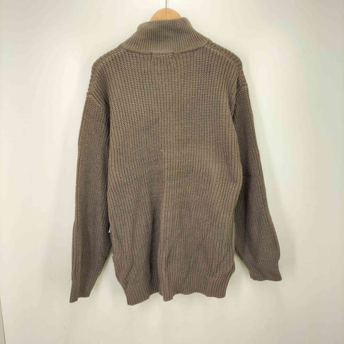 クレイル CLEL Loose Driver Knit ダブルジップ ドライバーズニット メンズ