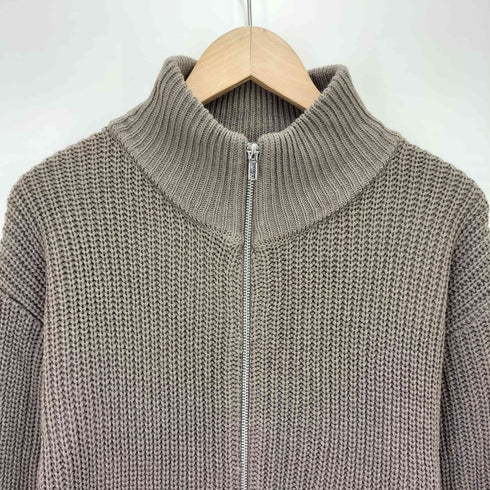 クレイル CLEL Loose Driver Knit ダブルジップ ドライバーズニット メンズ