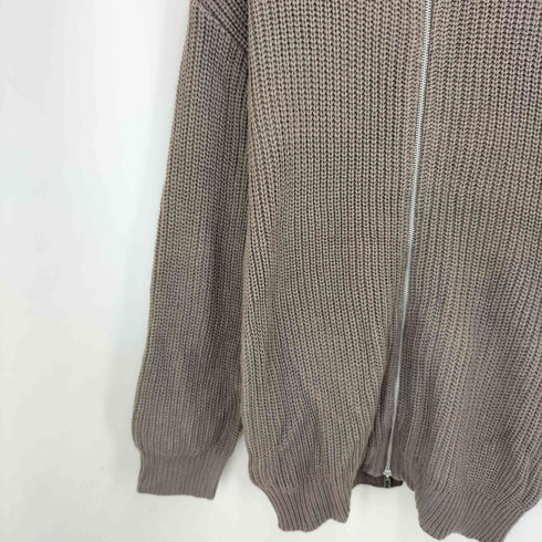 クレイル CLEL Loose Driver Knit ダブルジップ ドライバーズニット メンズ