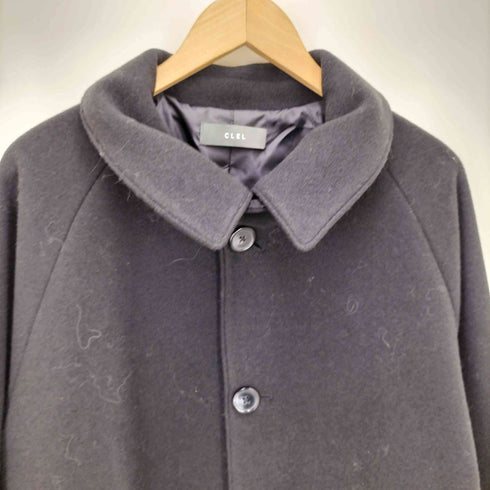 クレイル CLEL Tech Melton Loose Soutien Collar Coat/テックメルトン ルーズステンカラーコート メンズ JPN:M