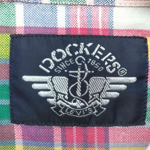 ドッカーズ DOCKERS チェックシャツ メンズ M