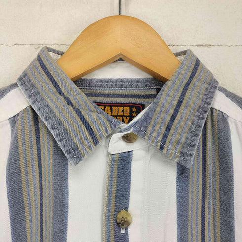 フェイデッドグローリー FADED GLORY ストライプシャツ メンズ L