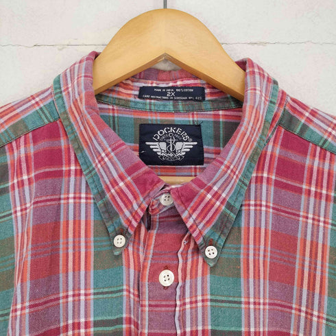 ドッカーズ DOCKERS チェックシャツ メンズ L2XT