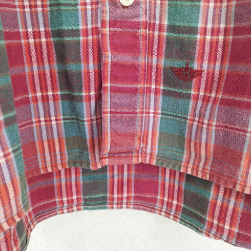 ドッカーズ DOCKERS チェックシャツ メンズ L2XT