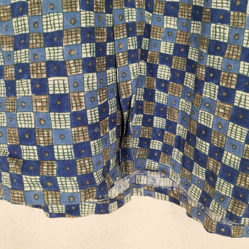 ピエールカルダン pierre cardin 総柄レーヨンシャツ メンズ M
