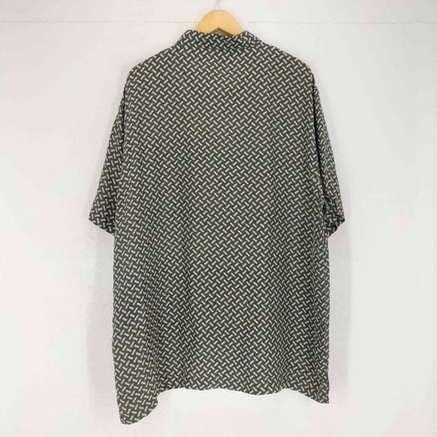 シルクシャツ メンズ XL