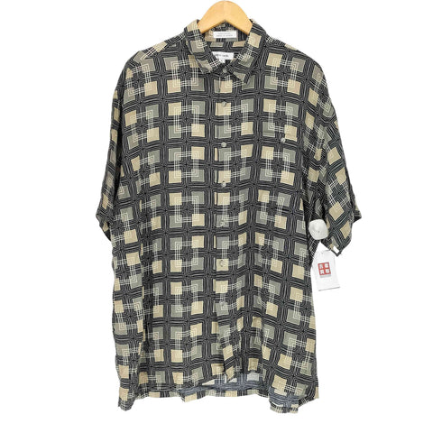ピエールカルダン pierre cardin 総柄シャツ メンズ XL
