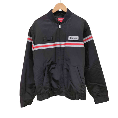 シュプリーム Supreme 18ss reflective stripe work jacket メンズ JPN:M