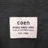 コーエン coen タイプライターバンドカラーシャツ メンズ import:L